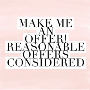Make me an offer!